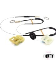 Skoda Octavia MK3 (A7) Ön Sol Cam Kriko Tamir Seti (2012-2021) (OEM: 5E0837461 )