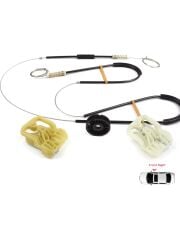 Skoda Octavia MK3 (A7) Ön Sağ Cam Kriko Tamir Seti (2012-2021) (OEM: 5E0837462)