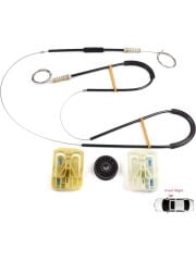 Skoda Octavia MK3 (A7) Ön Sağ Cam Kriko Tamir Seti (2012-2021) (OEM: 5E0837462)