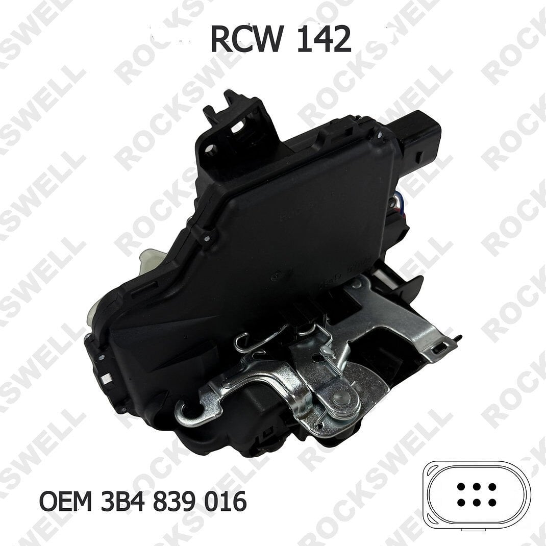 VW GOLF 4 / BORA / PASSAT B5 (1997-2005) / SEAT / SKODA KAPI KİLİDİ SAĞ ARKA (OEM: 3B4839016)