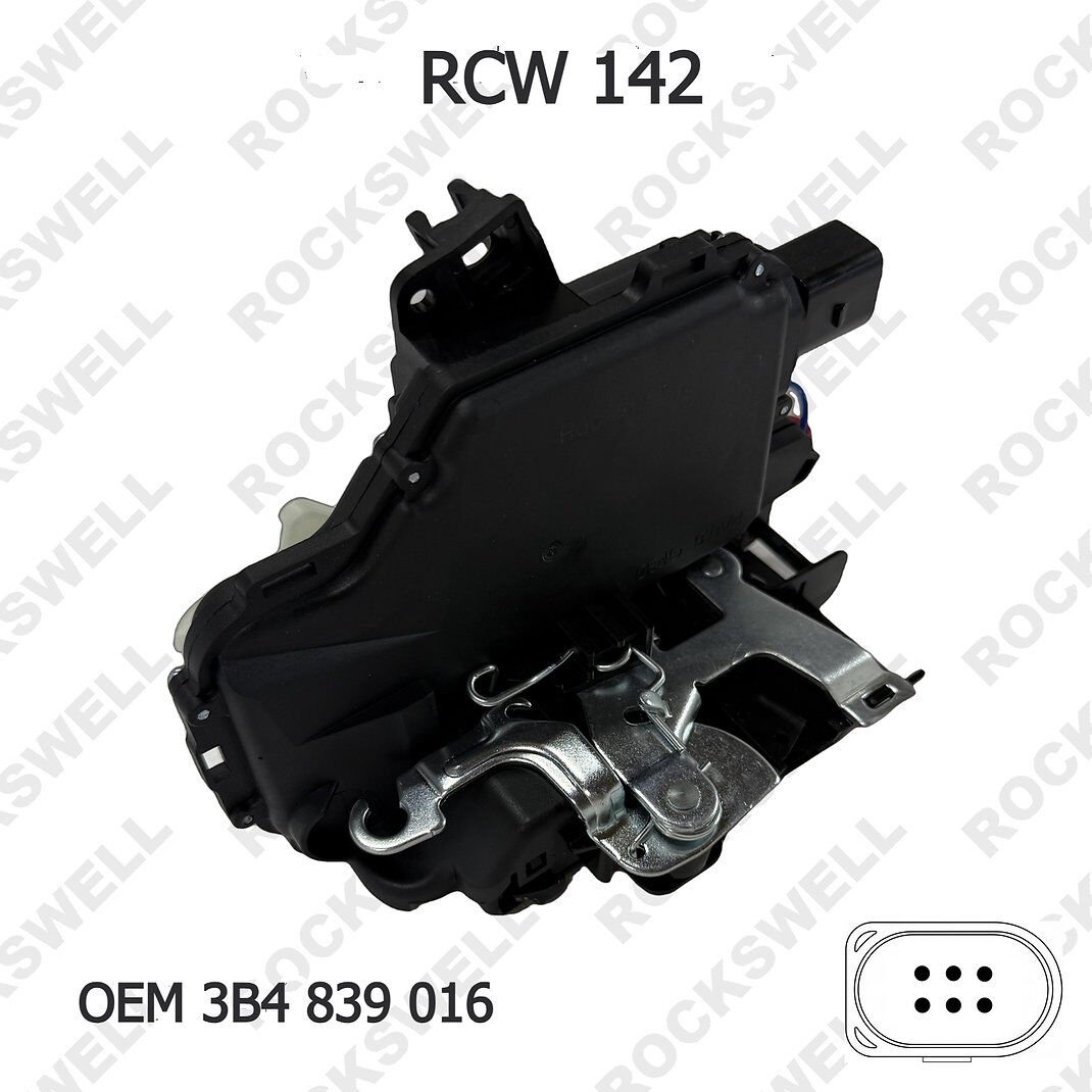 VW Golf 4 Bora Passat B5 Sağ Arka Kapı Kilit Motor ve Tamir Takımı (3B4839016)