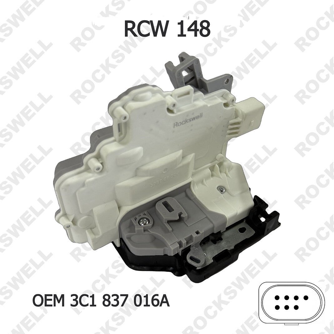 VW Passat B6 B7 Tiguan Skoda Superb Ön Sağ Kapı Kilit Motor ve Tamir Takımı (3C1837016A)