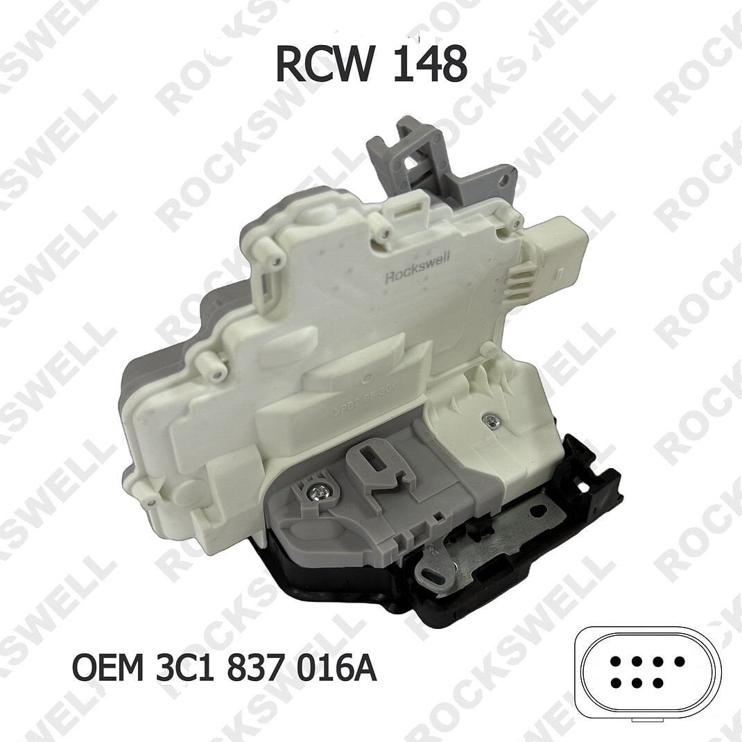 VW Passat B6 B7 Ön Sağ Kapı Kilidi 05-17 OEM 3C1837016A