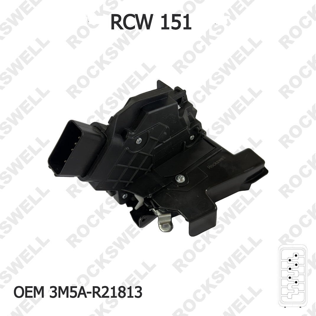 Ford Focus 2 Ön Sol Kapı Kilidi 05-11 OEM 3M5A-R21813