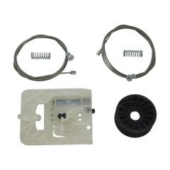 Fiat Egea Için Ön Sol Cam Kriko Tel Halat Tamir Seti (2015-2021)  (OEM CODE: 52072857)