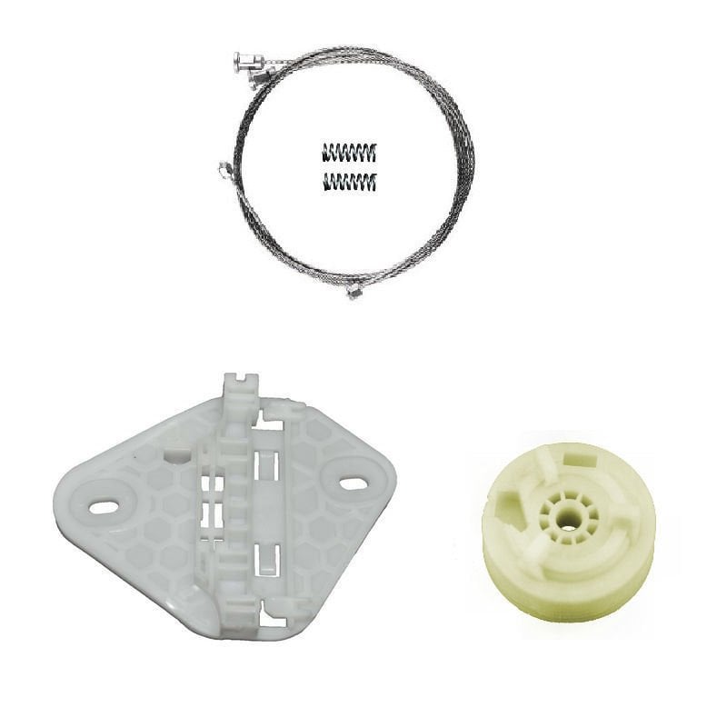 LOGAN 2004-2015 CAM KRİKO TELİ ÖN/ARKA SOL SET 2004-2012 (OEM:8200901099, 400726D, 6001547149, 6001550253, 8200804290, 8200884403)