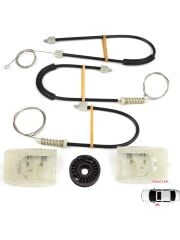 VOLKSWAGEN PASSAT B8 - CAM KRİKO TEL / HALAT SETİ ÖN SOL (2014-2023) (OEM: 3G0837461 VB. UYUMLU)