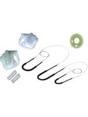 BMW X3 (E83) - CAM KRİKO TELİ ÖN SOL SET (2004-2011) (OEM: 51333448249 UYUMLU)