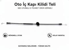 VW Jetta Golf 5 Ön Kapı Açma Teli 03-11 İç OEM 5M0837085B