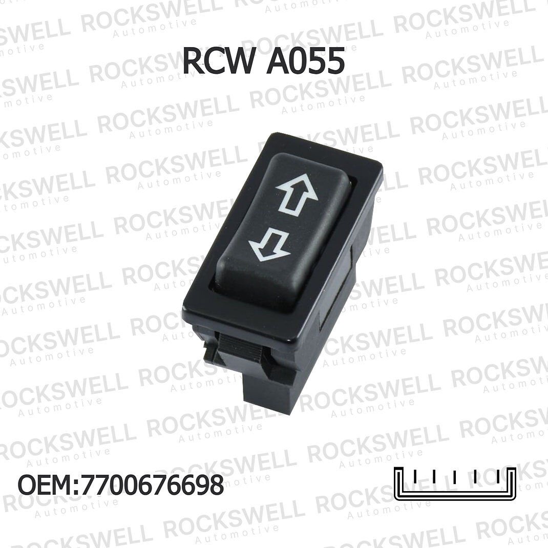 Universal Oklu Cam Açma Kapatma Düğmesi 5 Pin (7700676698)