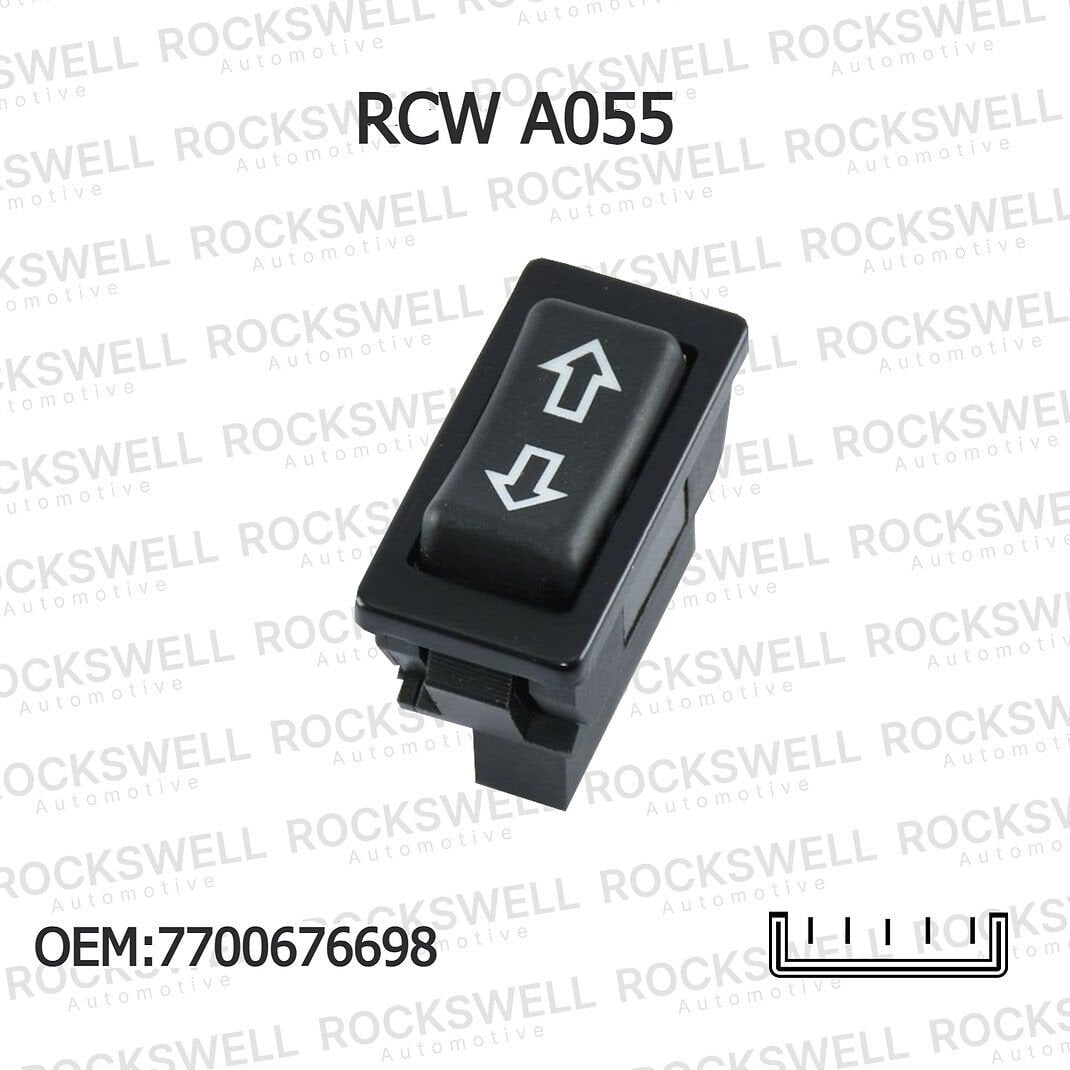 Universal Oklu Cam Açma Kapatma Düğmesi 85-05 5Pin 7700676698