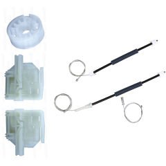 BMW F30 F31 F80 Ön Sol Sağ Cam Krikosu Tamir Seti Teli Takımı 2011-2019 OEM 51337259459