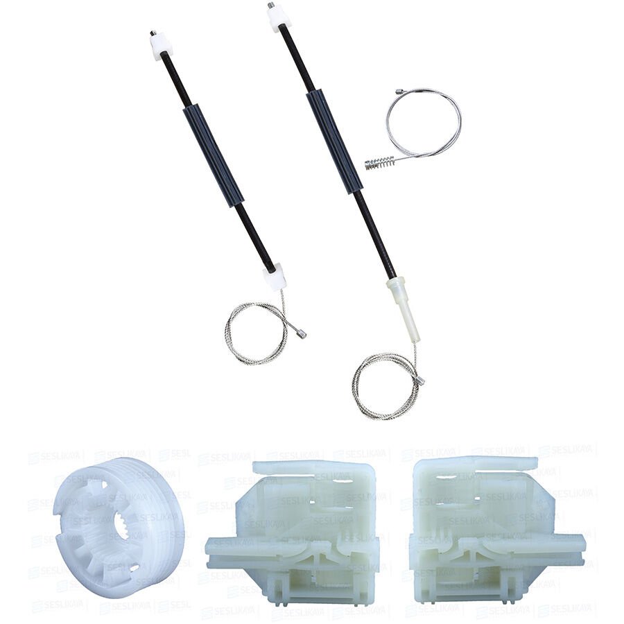 BMW F30 F31 F80 Ön Sol Sağ Cam Krikosu Tamir Seti Teli Takımı 2011-2019 OEM 51337259459