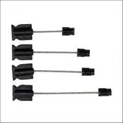 VAG Grubu Dış Kapı Açma Teli Takımı 4'lü Set (VW, Audi, Skoda, Seat) (Tüm Model Yılları) - OEM: 1J4837085F