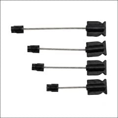 VAG Grubu Dış Kapı Açma Teli Takımı 4'lü Set (VW, Audi, Skoda, Seat) (Tüm Model Yılları) - OEM: 1J4837085F