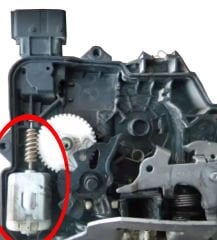 Opel Corsa D Meriva B Dişlili Kilit Motoru | OEM: GM 13258265 - 133255 | 2006 - 2017 Model Yılları