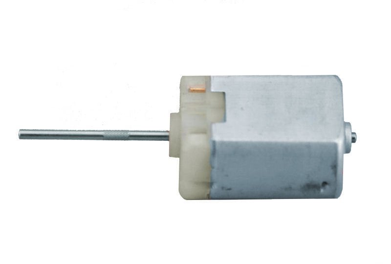 KAPI KİLİT MOTORU 12V ÖNDEN KÖMÜRLÜ FC280 / Yivli Şaft 28.2mm