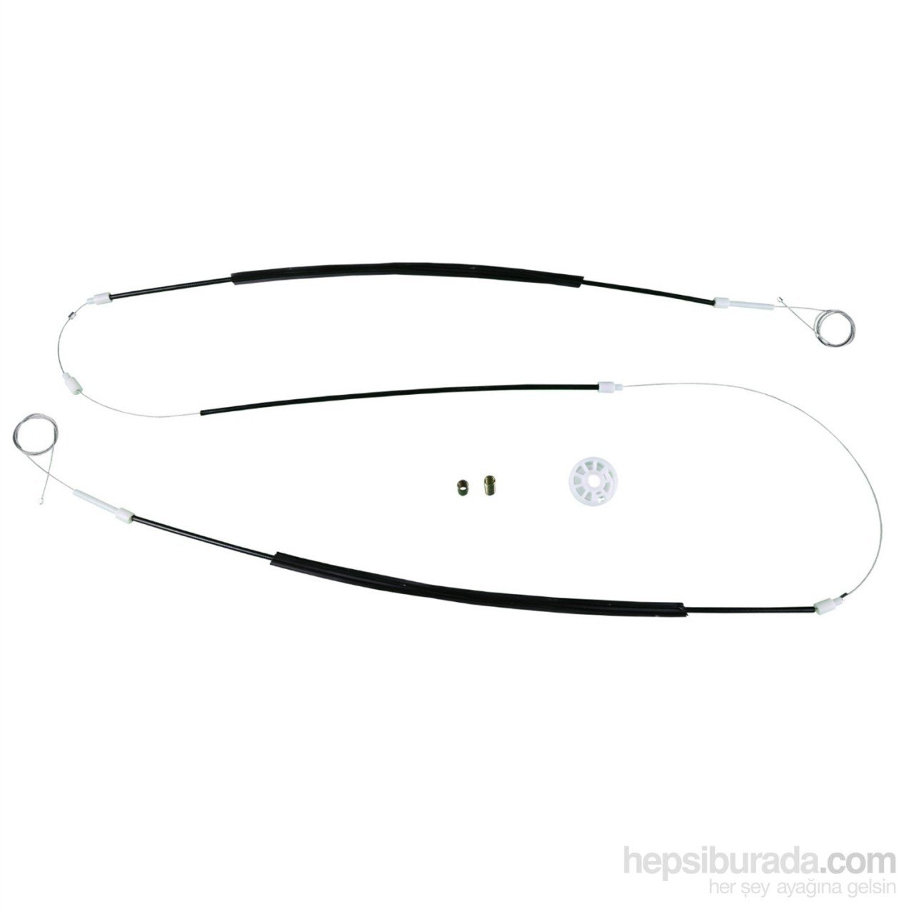 Peugeot 306 Cabriolet 1997-2002 İçin Ön Sağ Kapı Cam Kriko Tamir Takımı (OEM:9223.E5, 9223.E9.)