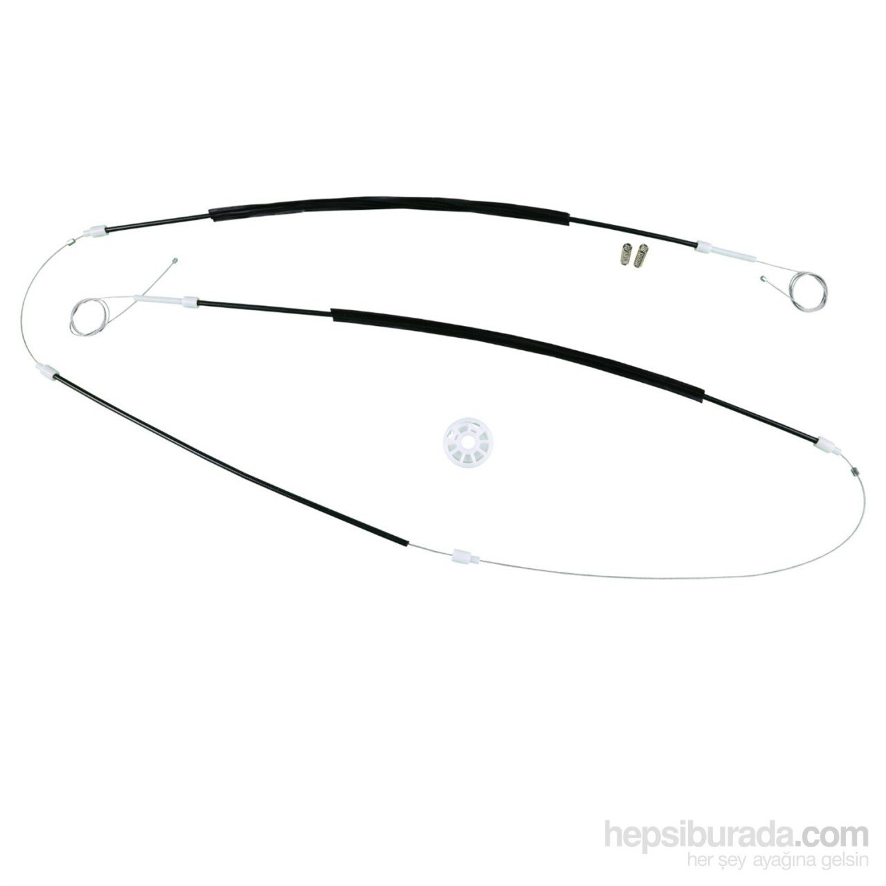 Peugeot 306 Cabriolet 1997-2002 İçin Ön Sol Kapı Cam Kriko Tamir Takımı (OEM: 9221.E5, 9221.E9.)