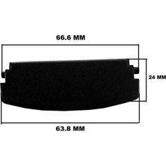 Ww Golf 4 Kol Dayama Kolçak Mandalı(Siyah) 1998-2004 Arası Araçlar Için Uyumlu (OEM:1J0864207, 1J0864207A)