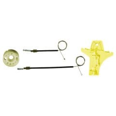 VW Golf 5 MK5 ve Jetta Arka Sol Cam Krikosu Tamir Seti (2003-2009)