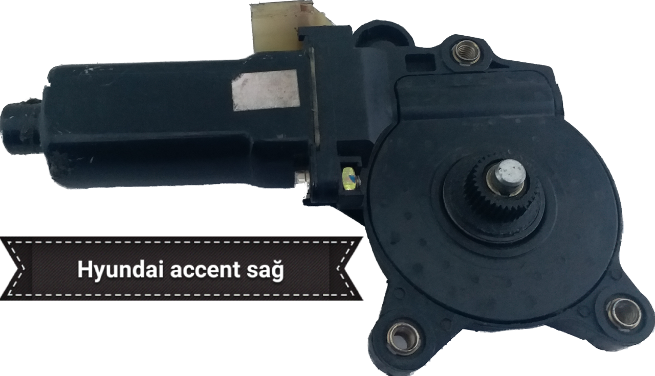 Hyundai Accent orjinal çıkma cam kriko motoru SAĞ