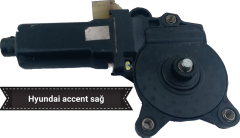 Hyundai Accent orjinal çıkma cam kriko motoru SAĞ