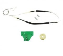 Audi A4 8E (B6-B7 Kasa) & S4 Arka Sol Cam Kriko Tel Seti (2002-2008) (OEM:8E0839461, 8E0839462)