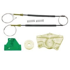 Audi A4 8E (B6-B7 Kasa) & S4 Arka Sağ Cam Kriko Teli ve Kapak Seti (2002-2008) (OEM:8E0839462)