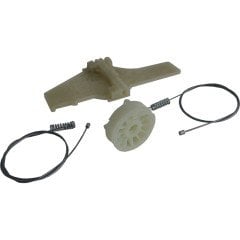 Peugeot 207 5-Kapı İçin Arka Sağ Cam Kriko Seti (2006–2015) (OEM:9224C9)