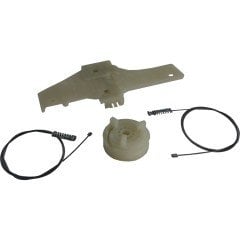 Peugeot 207 5-Kapı İçin Arka Sol Cam Kriko Seti (2006–2015) (OEM : 9680263180-9223C5-9223G1)