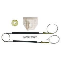 Audi A6 4F (C6 Kasa) Arka Sol Cam Kriko Tel Seti (2004-2011)(OEM:4F0 839 461)