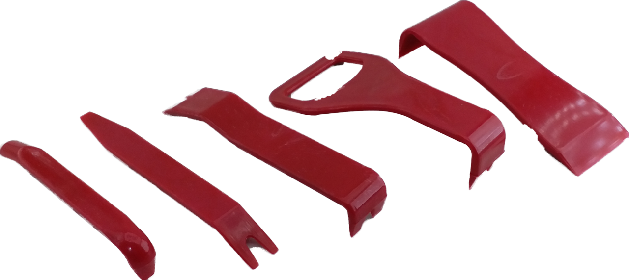 Klips teyp sökme aparat takımı 5 parça Klips Sökme (5 Parça)