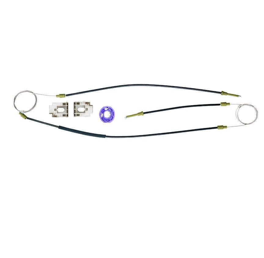 Audi A3 8L (4-5 Kapı) Ön Sol Cam Kriko Teli Seti (1996-2003) (OEM: 8L4837461)