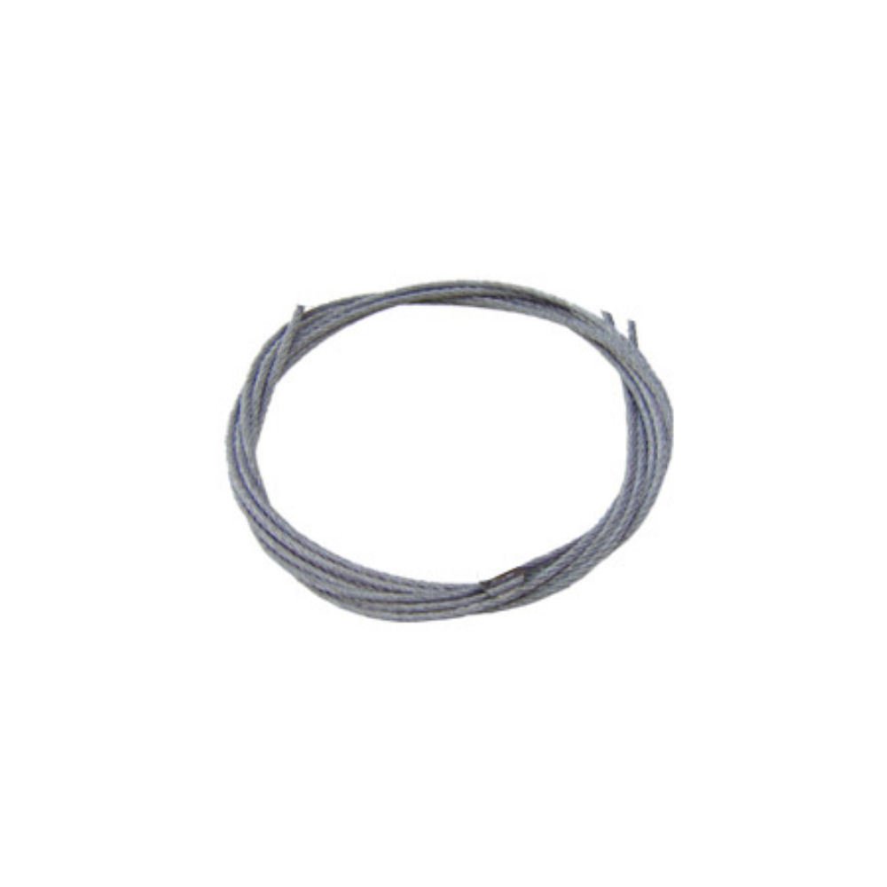 HALAT TEL 1 METRE ( ÇIPLAK HALAT ) KROM 7*7 (1,6) Oto Cam Kriko Tamiri İçin