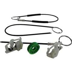 E46 (3) COMPACT CAM KRİKO TELİ ÖN SOL SAĞ SET (2001-2004) (OEM: 51338254911, 51338254912 UYUMLU)