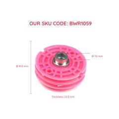 E39 (5) YM-EM C.KRİKO KÖŞE MAKARA ARKA ÇİFTLİ SET (1995-2003) (OEM: 51358159836, 51358159837 UYUMLU)