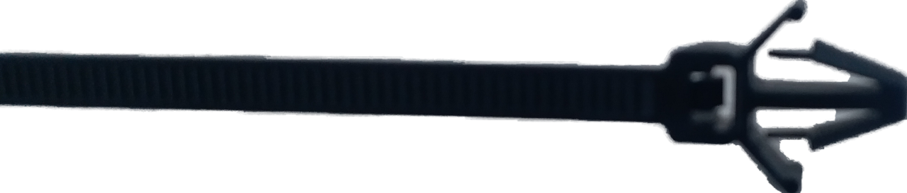 KLİPSLİ KABLO BAĞI CIRT KELEPÇE KLİPS CAPI 0,6x0,9 BOYU 17 CM NO 25 10 ADET