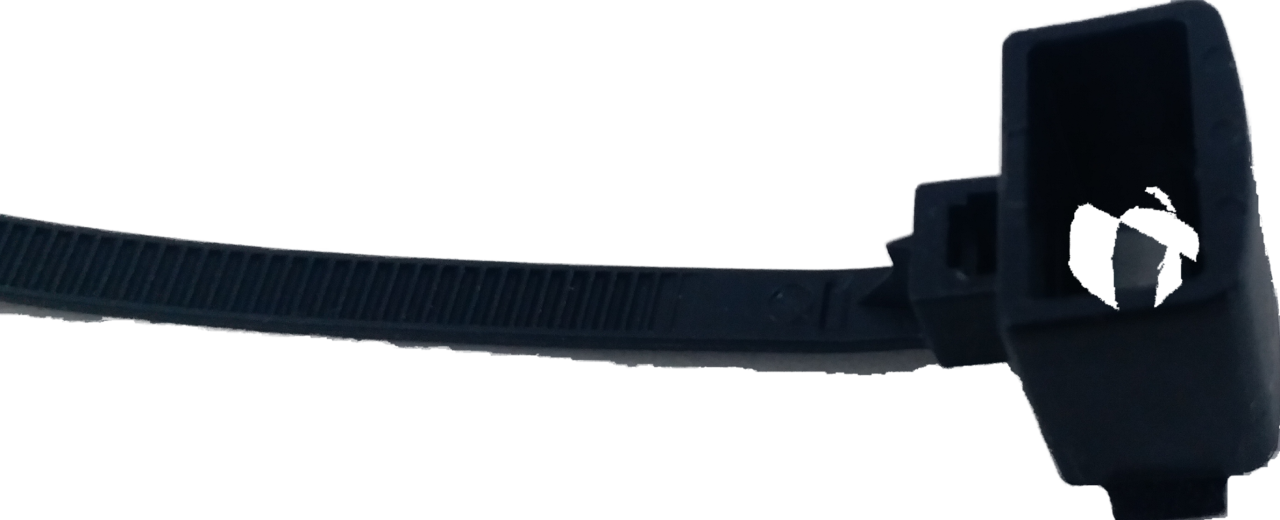 KLİPSLİ KABLO BAĞI CIRT KELEPÇE KLİPS CAPI 1,2x1,9 BOYU 10 CM NO 6 10 ADET