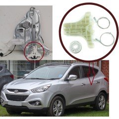 Hyundai IX35 Tucson MK2 LM 2009-2016 Kia Sorento XM 834022Y000 834702Y000 İçin Elektrikli Arka Kapı Cam Kriko Tamir Seti
