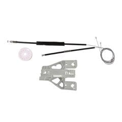 Audi A4 2009-On İçin Sol Arka Cam Kaldırma Kriko Tamir Takımı (2008 - 2015) (OEM:8K0 839 461  8K0 839 461 A  8K0 839 461 B)