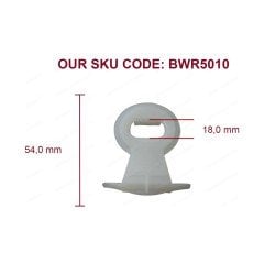 Renault Espace 4 Laguna Ön Arka Sol Sağ Cam Krikosu Tamir Seti Klipsi 2001-2008 OEM 8200006887