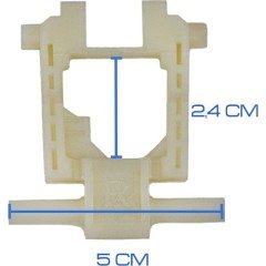 VW Polo & Caddy Sağ Dış Kapı Kolu İç Plastiği (2001-2009) (OEM:6Q0837205,2K0837205)