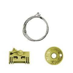 XANTIA X2 CAM KRİKO TELİ ÖN SOL SET (1998-2003) (OEM: 9221T6, 9221S7)